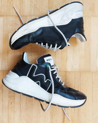 Scarpe Vegan da Ginnastica Nere Eleganti Numero 36