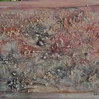 Lusso,Affresco Su Tavola Con Autentica e premio