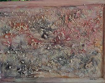 Lusso,Affresco Su Tavola Con Autentica e premio