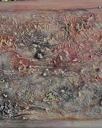 Lusso,Affresco Su Tavola Con Autentica e premio