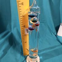 Termometro di Galileo in vetro