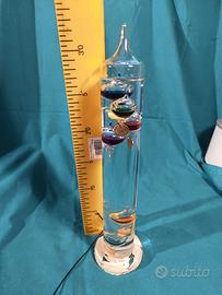 Termometro di Galileo in vetro