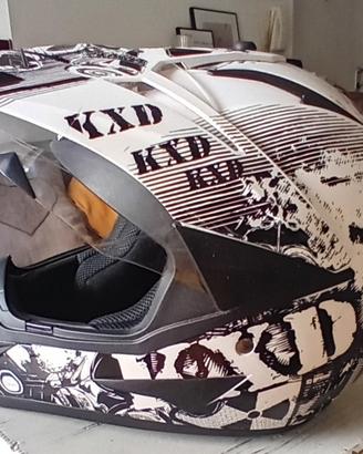 Casco moto kxd pro TG "S "