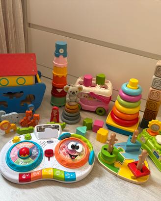Giocattoli vari per bambini 0-3 anni