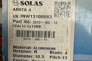 Elica solas Yamaha
