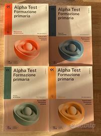 Set manuali alpha test formazione primaria