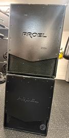 Subwoofer attivi Proel Flash 15 Sa