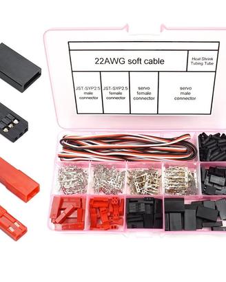 40 Connettori Servo JST SYP Futaba con Pin Crimp