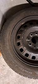Gomme invernali per cerchi in ferro per Fiat Panda