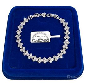 Bracciale Tennis Cuori Swarowski