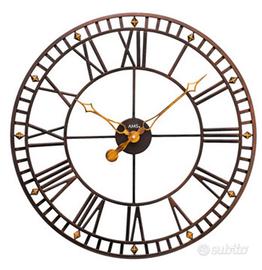 Orologio in metallo 60 cm.