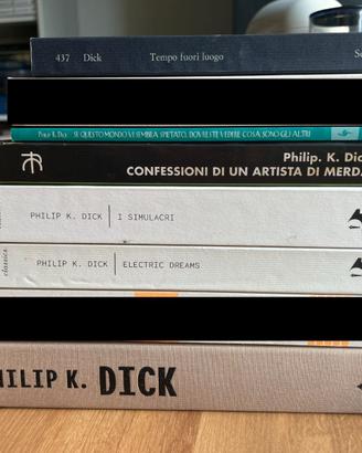 Lotto di 7 Libri Philip K. Dick