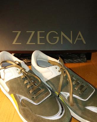 Sneakers Running Z Zegna Techmerino Intonse Tg44
