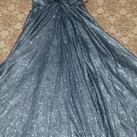 Abito da cerimonia color carta da zucchero tagliaS