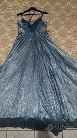 Abito da cerimonia color carta da zucchero tagliaS