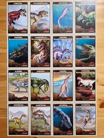 16 carte descrittive Dinosauri