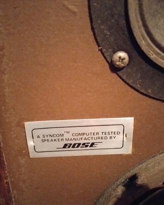 casse acustiche hifi seconda marca della bose