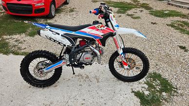 Pit bike cvm thunder 125 ruote 17 14