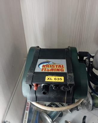 mulinello elettrico kristal fishing bolentino mare