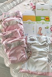 Set di 5 Pannolini lavabili BumGenius