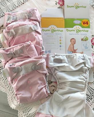 Set di 5 Pannolini lavabili BumGenius