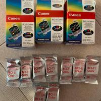 9 Cartucce Canon BCI-11 Colour