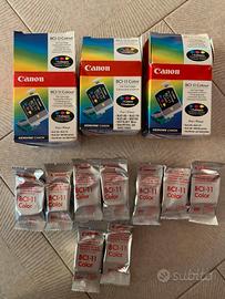9 Cartucce Canon BCI-11 Colour