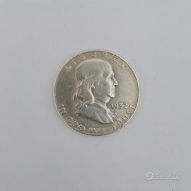 Stati Uniti ½ Dollaro Argento “Franklin” 1952