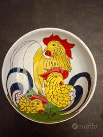 Piatto vintage ceramica San Rocco