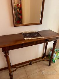 Consolle e specchio