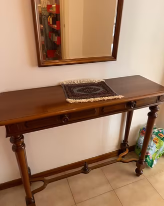 Consolle e specchio