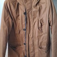 giubbotto marrone chiaro 