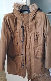 giubbotto marrone chiaro 