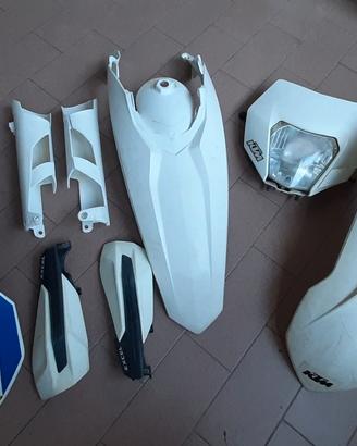 parafanghi ktm excf 350  2014/2016 