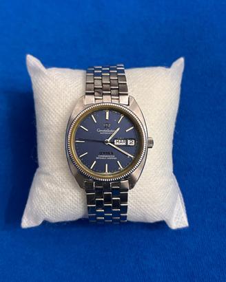 Omega constellation raro quadrante blu