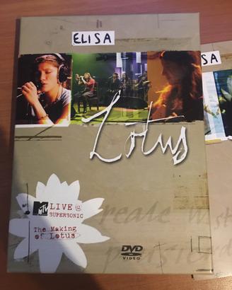 Elisa dvd album lotus the making of 2 dischi
