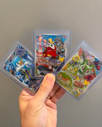 Carte Pokémon compagni d’avventura trio Paldea