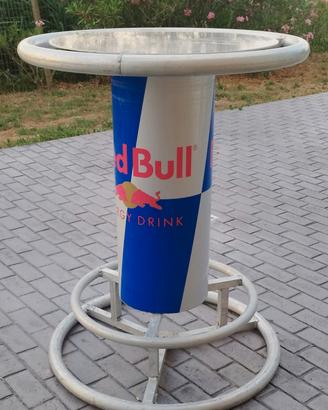 Tavolo Alto Bar Red Bull Originale da collezione 