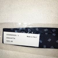 Cravatta Bulgari blu navy fantasia TIE ALA Moana B