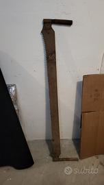 segaccio a 2 manici Attrezzo d'epoca 