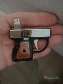 accendino vintage pistola 