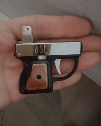 accendino vintage pistola 