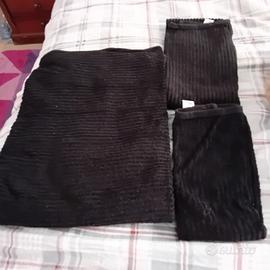 set asciugamani neri 