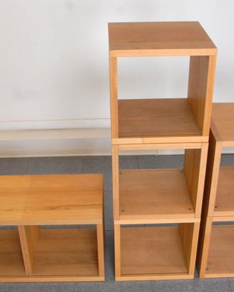 moduli cubo IKEA  5 singoli + 1 doppio – 40x40 cm