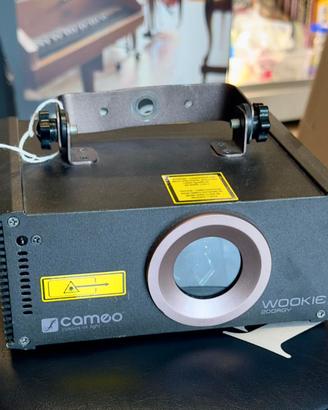 CAMEO Wookie 200 RGY - PROIETTORE LASER 200mW RGY