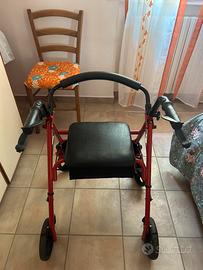 Deambulatore Rollator Mopedia Teti