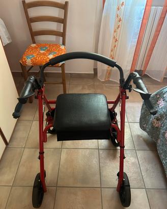 Deambulatore Rollator Mopedia Teti