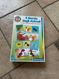 Gioco Educativo "Il mondo degli Animali" Vintage