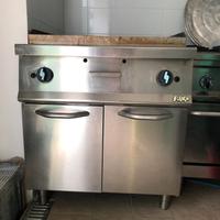 piastra a gas da cucina professionale