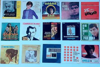 Dischi Vinile 45 Giri Anni 60 / 70 Musica Vintage